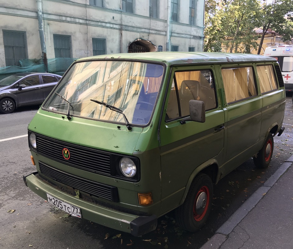 Москва, № М 205 ТС 77 — Volkswagen Typ 2 (Т3) '79-92