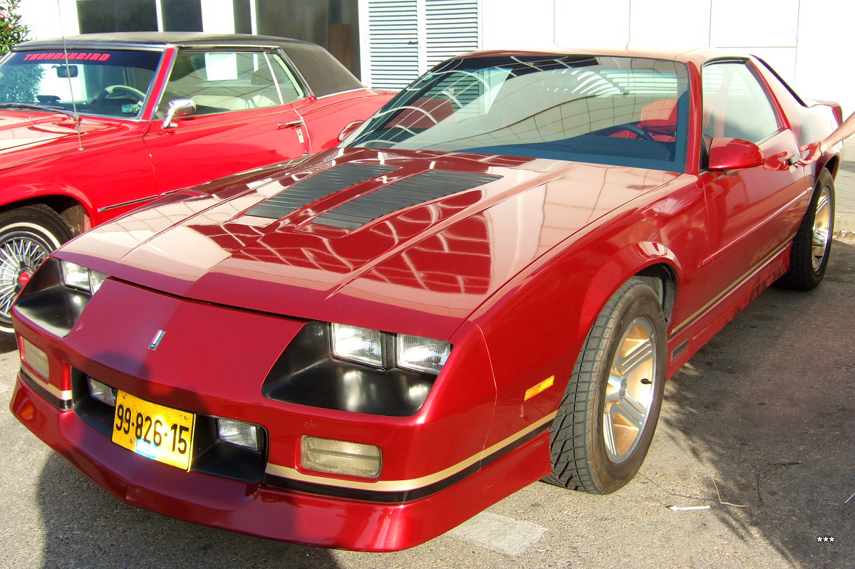 Израиль, № 99-826-15 — Chevrolet Camaro (3G) '82-92