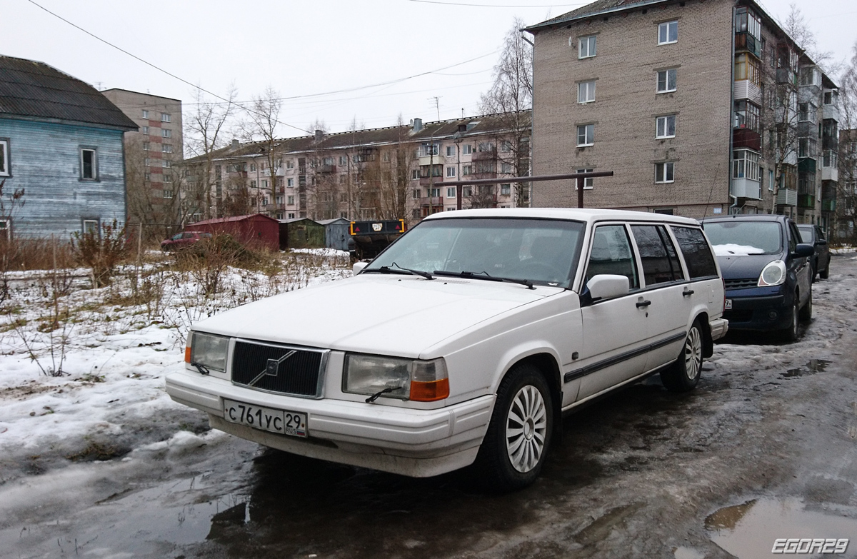 Архангельская область, № С 761 УС 29 — Volvo 740 '84-92