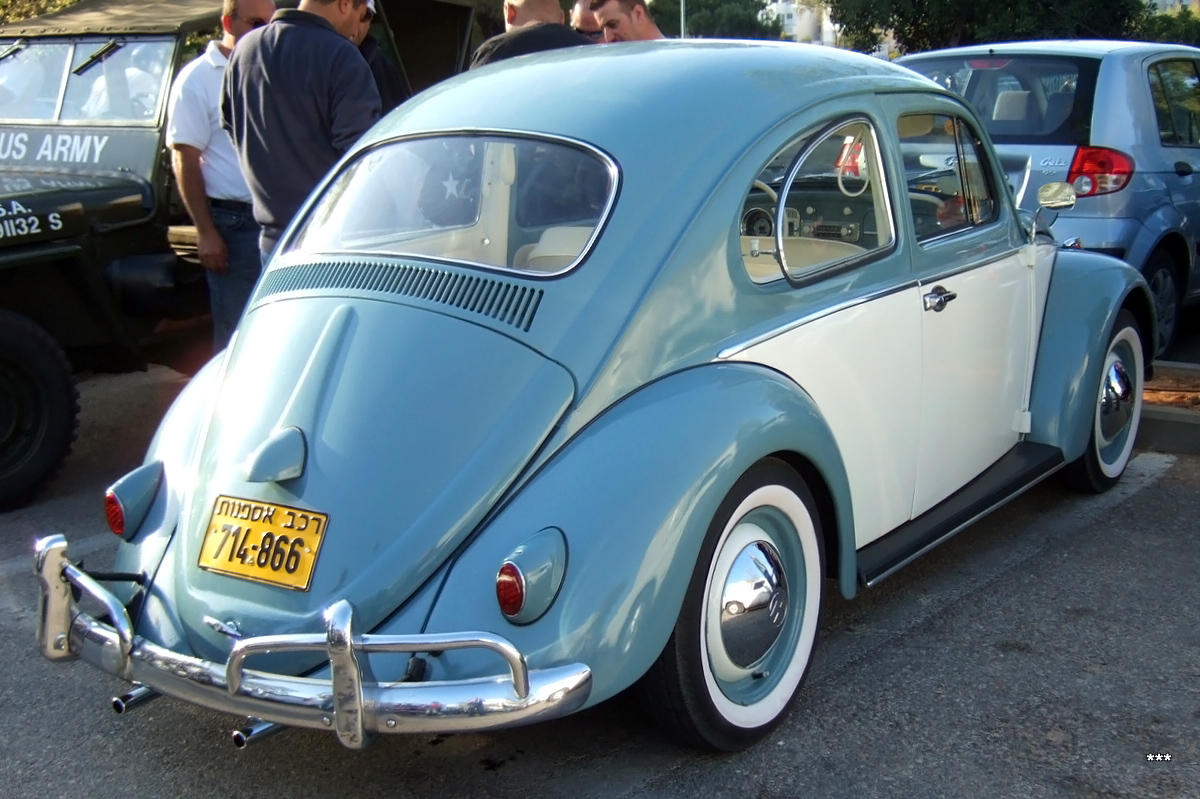 Израиль, № 714-866 — Volkswagen Käfer 1100/1200 '49-74
