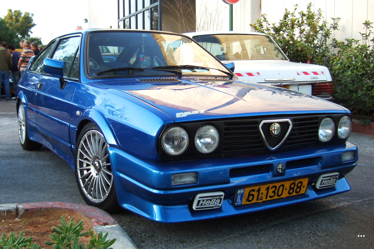 Израиль, № 61-130-88 — Alfa Romeo Sprint '76-89
