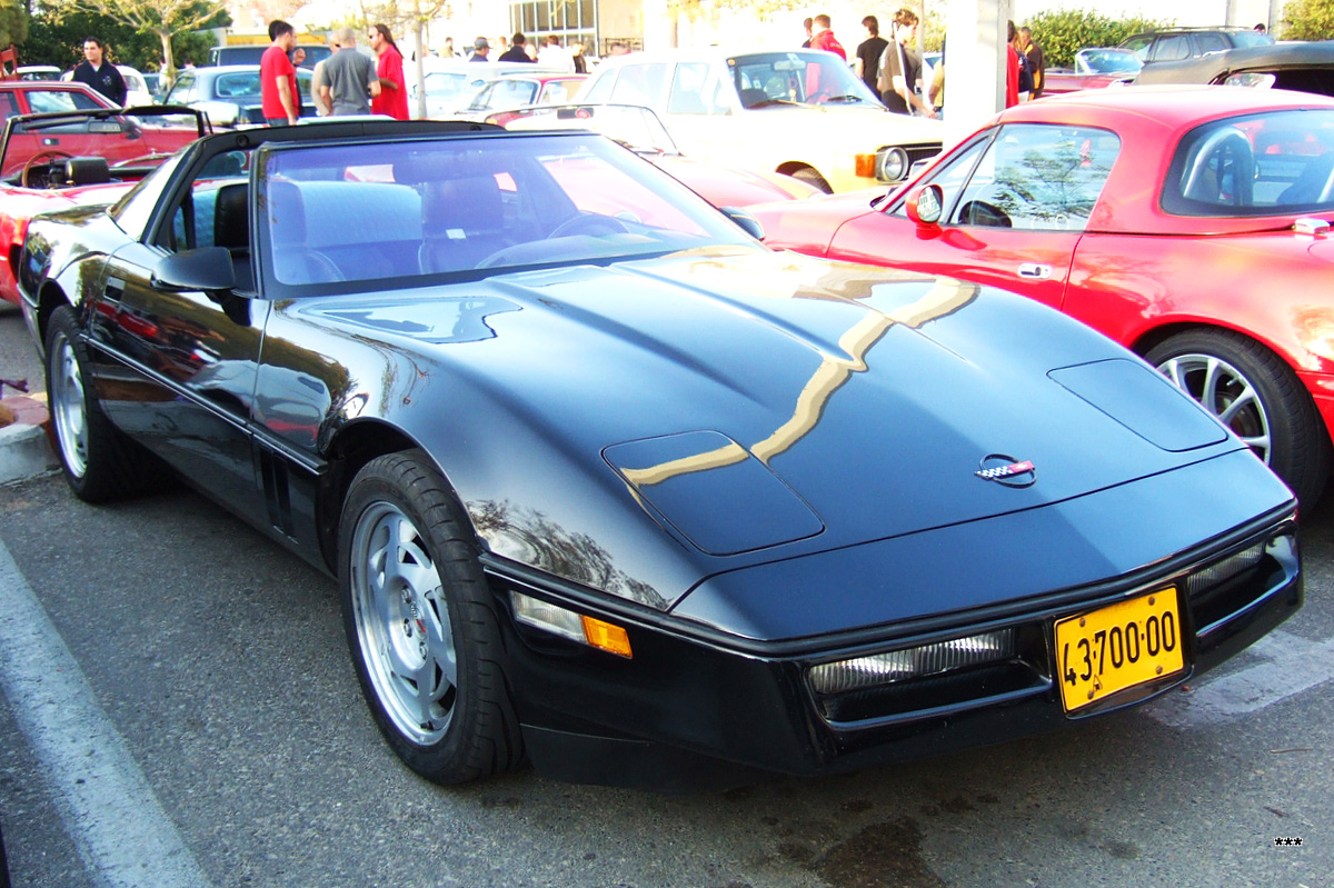 Израиль, № 43-700-00 — Chevrolet Corvette (C4) '84-96