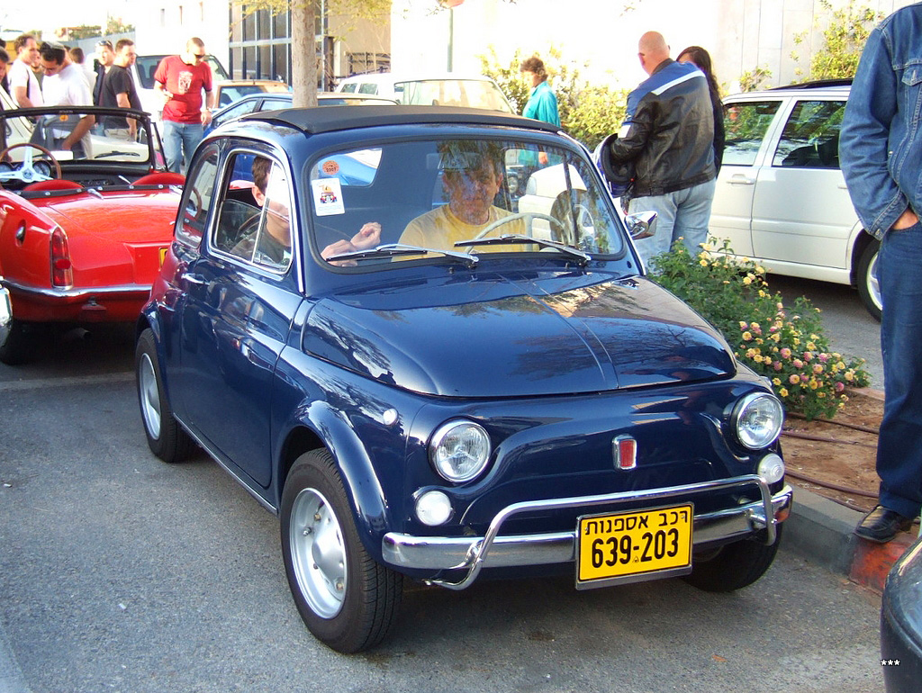 Израиль, № 639-203 — FIAT Nuova 500 '57-75