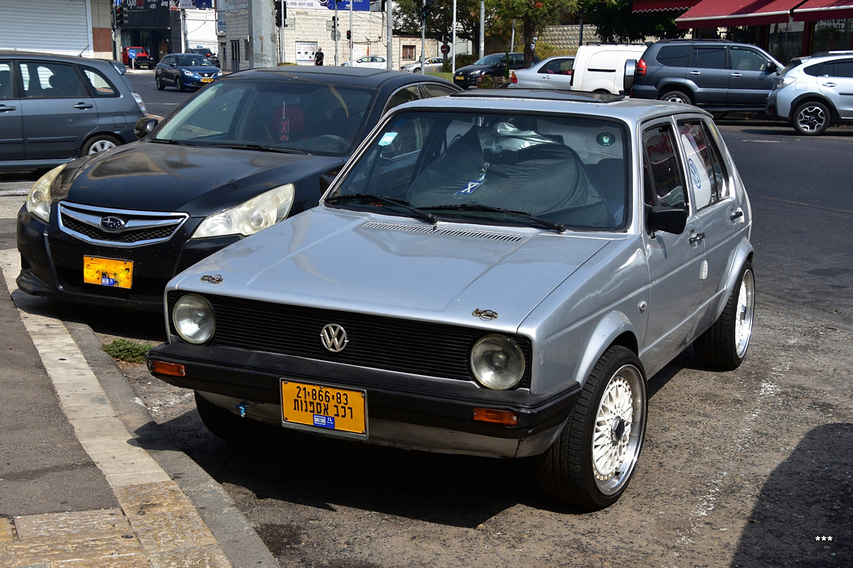 Израиль, № 21-866-83 — Volkswagen Golf (Typ 17) '74-88