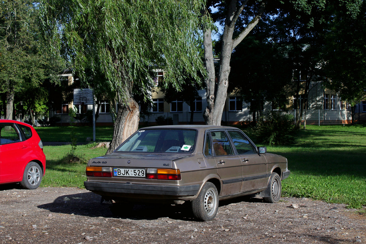Литва, № BJK 529 — Audi 80 (B2) '78-86