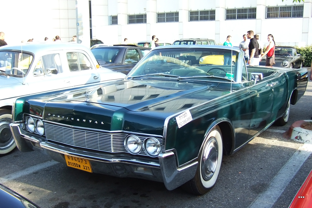 Израиль, № 894-073 — Lincoln Continental (4G) '61-69