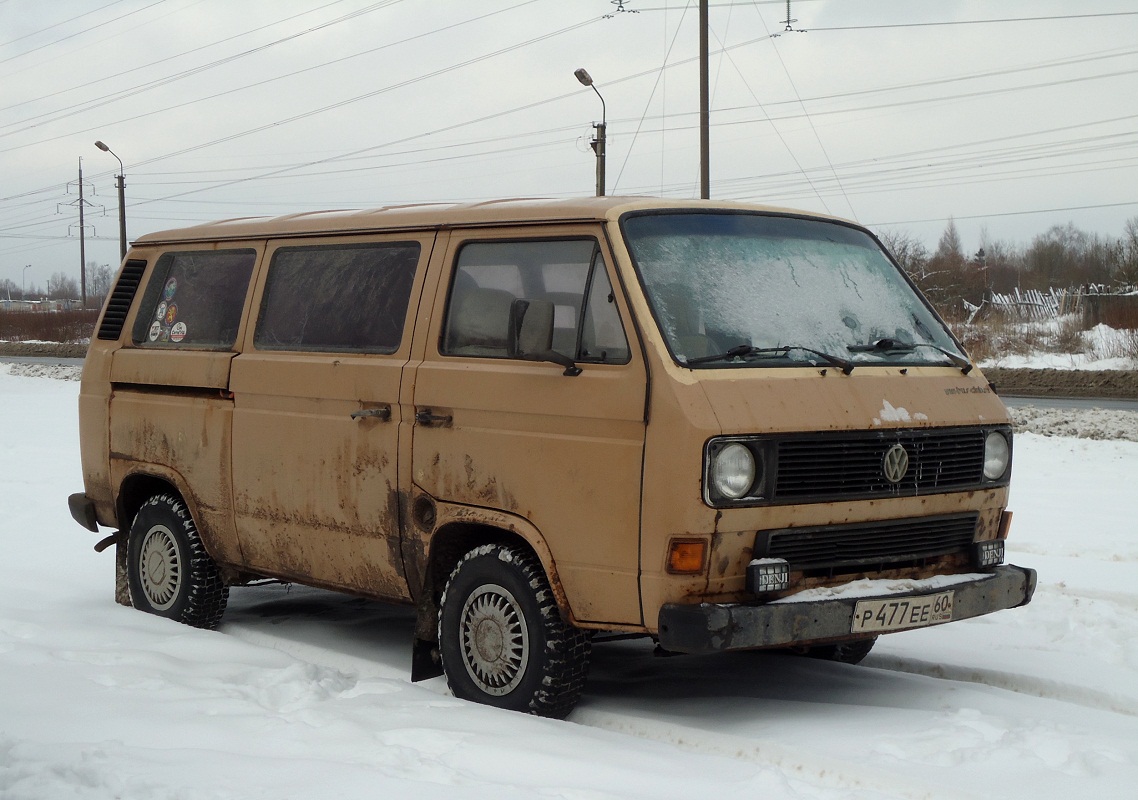 Псковская область, № Р 477 ЕЕ 60 — Volkswagen Caravelle (T3) '1981–1992