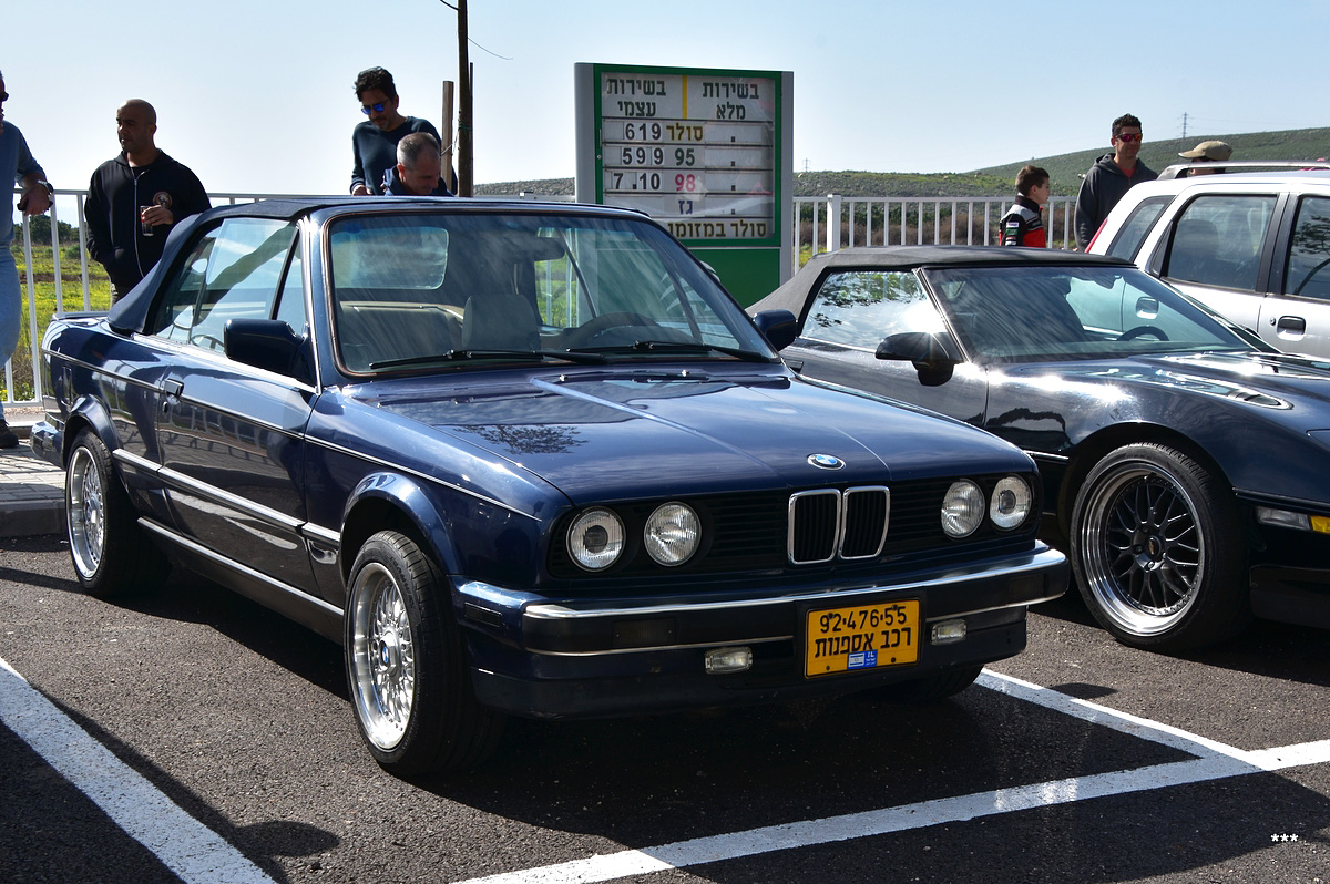 Израиль, № 92-476-55 — BMW 3 Series (E30) '82-94