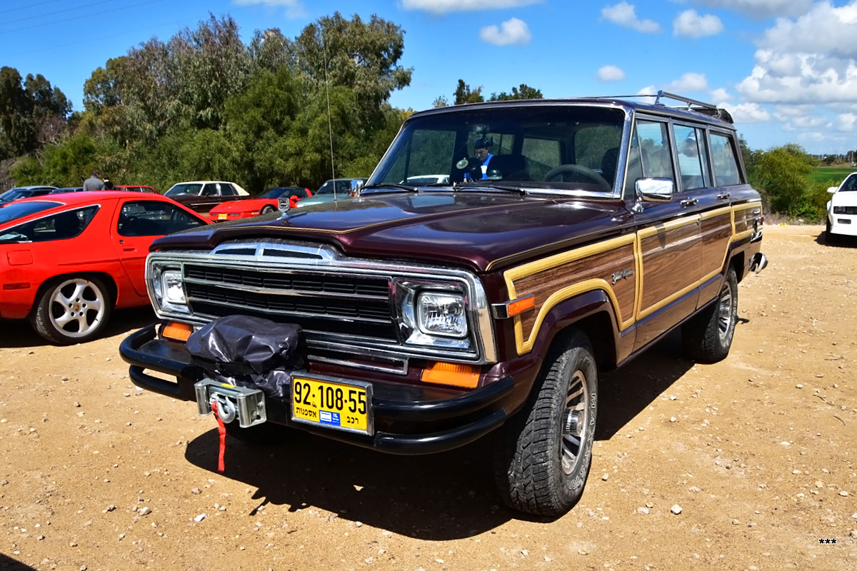 Израиль, № 92-108-55 — Jeep Grand Wagoneer (SJ) '84-91