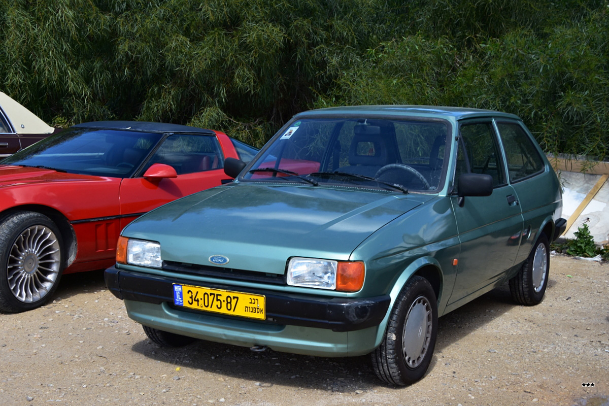 Израиль, № 34-075-87 — Ford Fiesta MkII '83-89