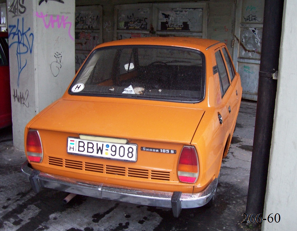 Венгрия, № BBW-908 — Škoda 105/120/125 '76-90