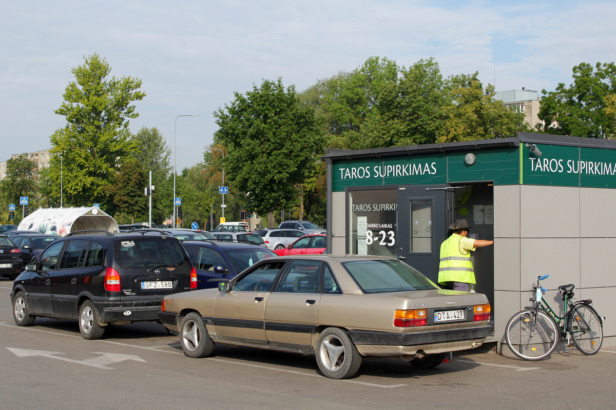 Литва, № DTA 427 — Audi 100 (C3) '82-91