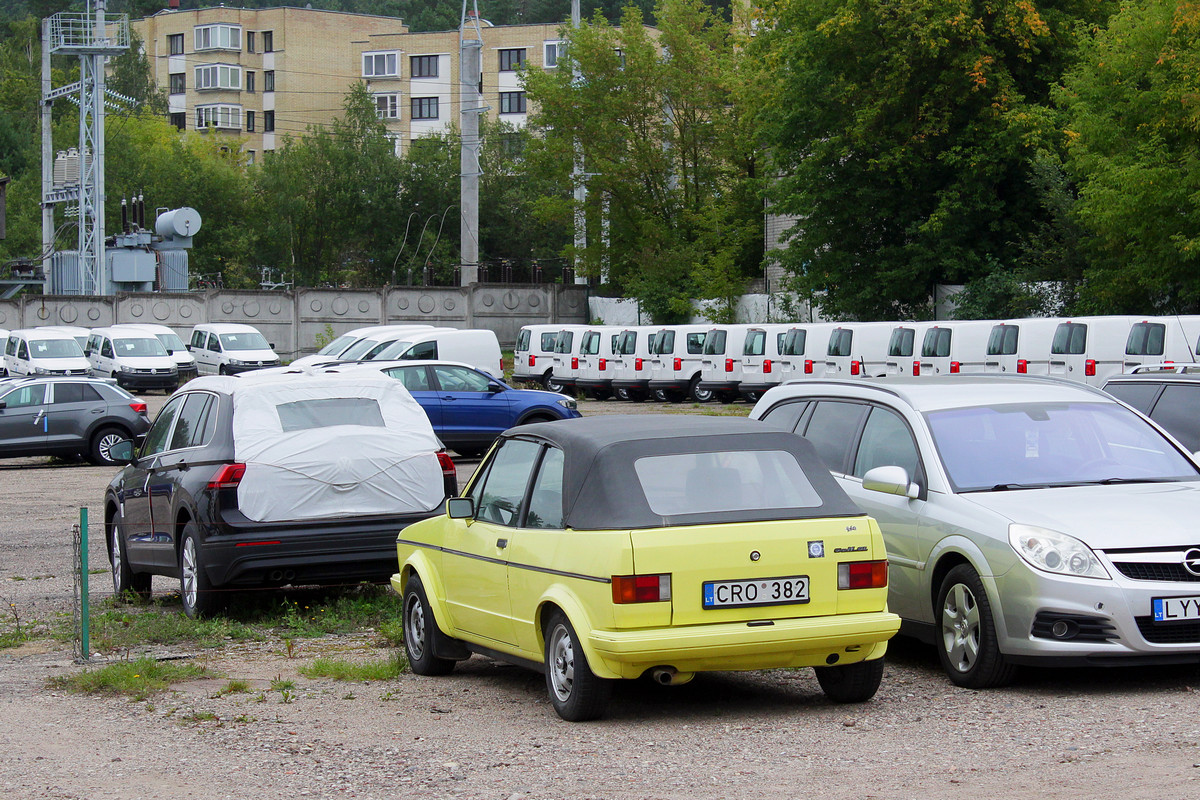 Литва, № CRO 382 — Volkswagen Golf (Typ 17) '74-88