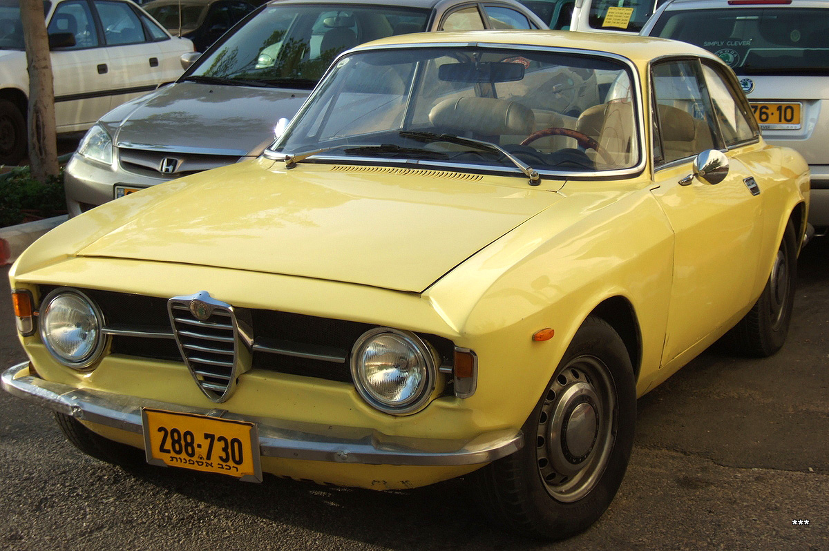 Израиль, № 288-730 — Alfa Romeo Coupés 105/115 (Bertone) '63-77