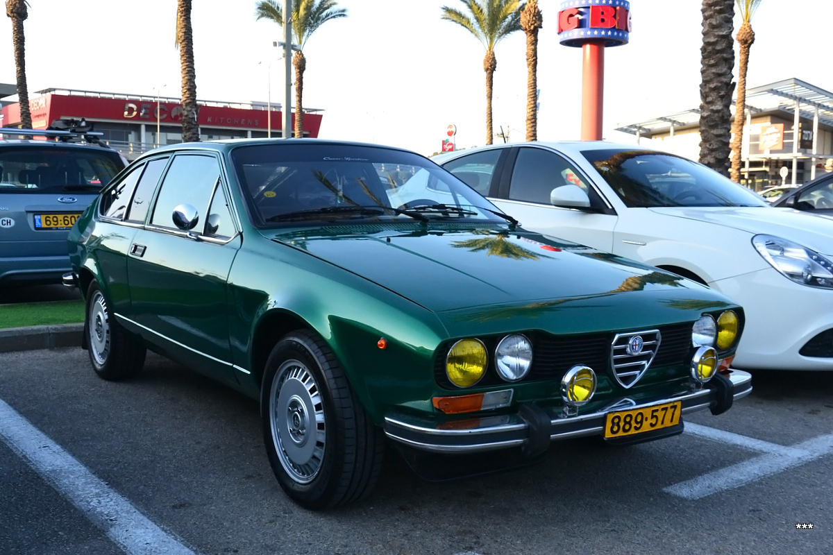 Израиль, № 889-577 — Alfa Romeo Alfetta GT/GTV/GTV6 '74-87