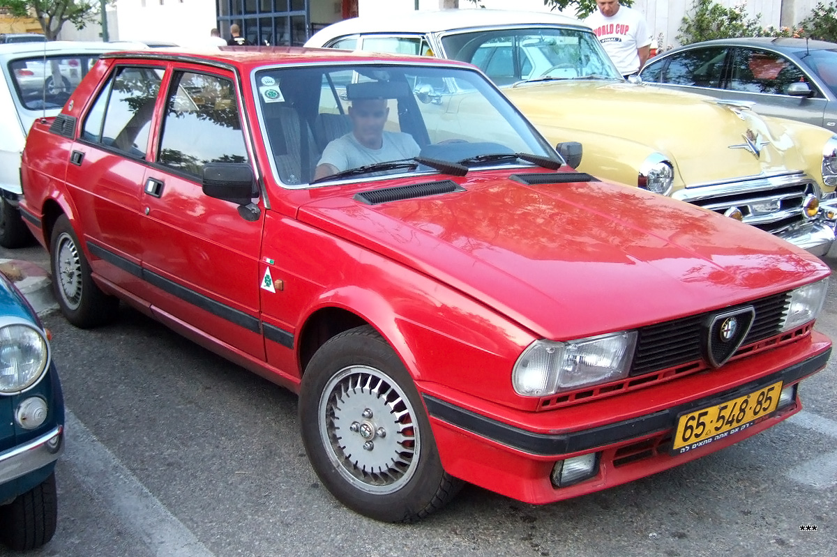 Израиль, № 65-548-85 — Alfa Romeo Giulietta (116) '77-85