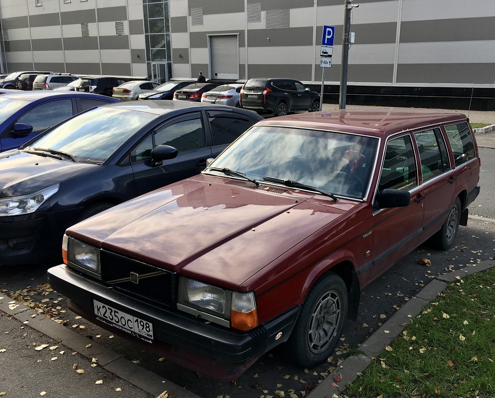 Санкт-Петербург, № К 235 ОС 198 — Volvo 740 '84-92