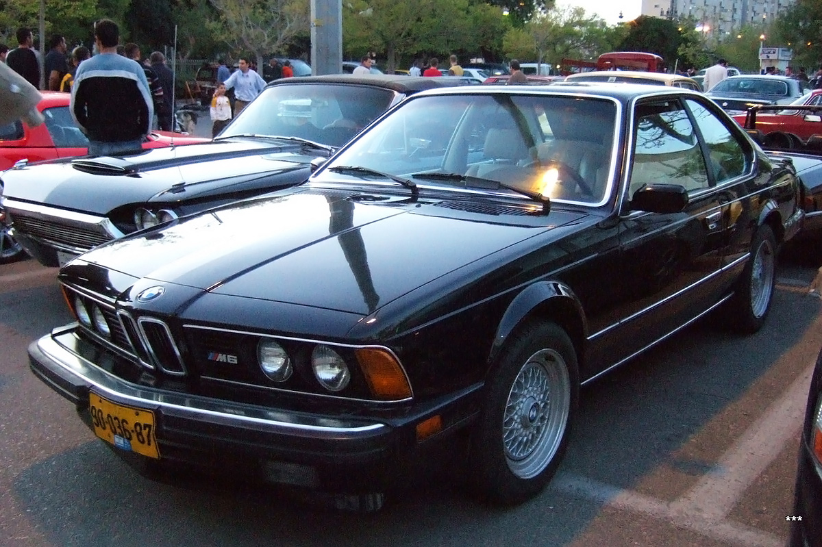 Израиль, № 90-036-87 — BMW 6 Series (E24) '76-89