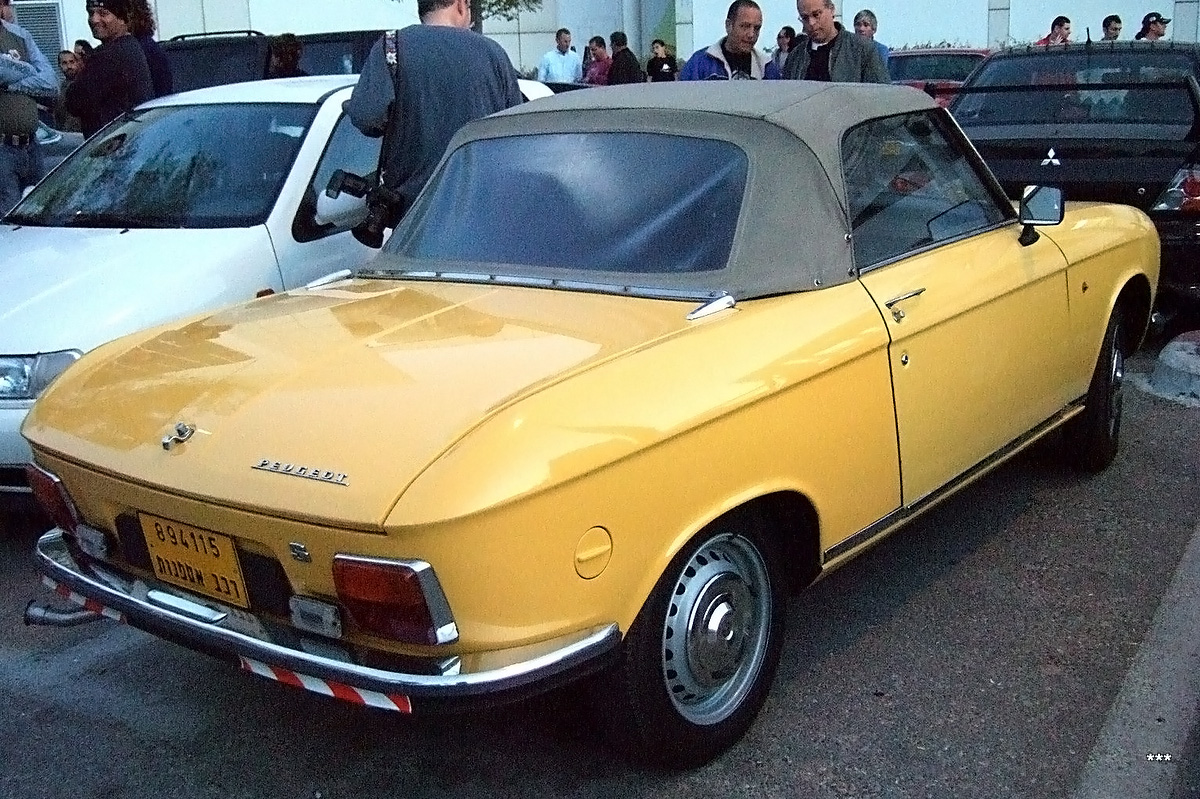 Израиль, № 894-115 — Peugeot 304 Cabriolet S '70-76