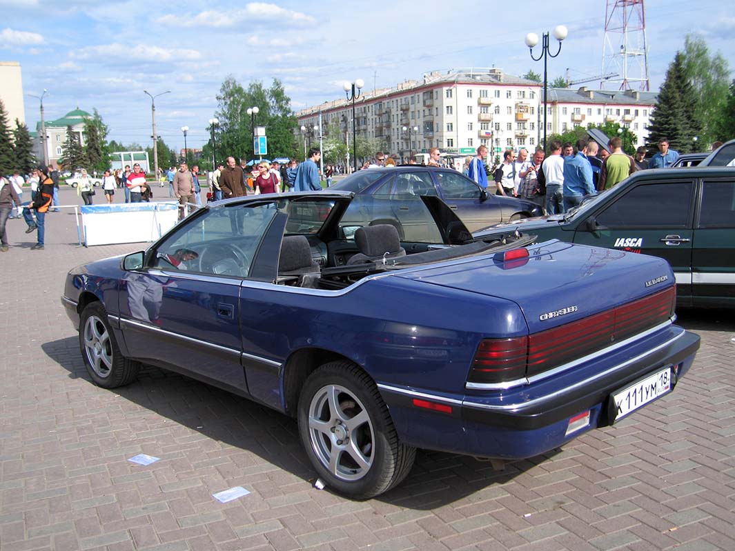 Удмуртия, № К 111 УМ 18 — Chrysler LeBaron Coupe/Convertible (3G) '87-95