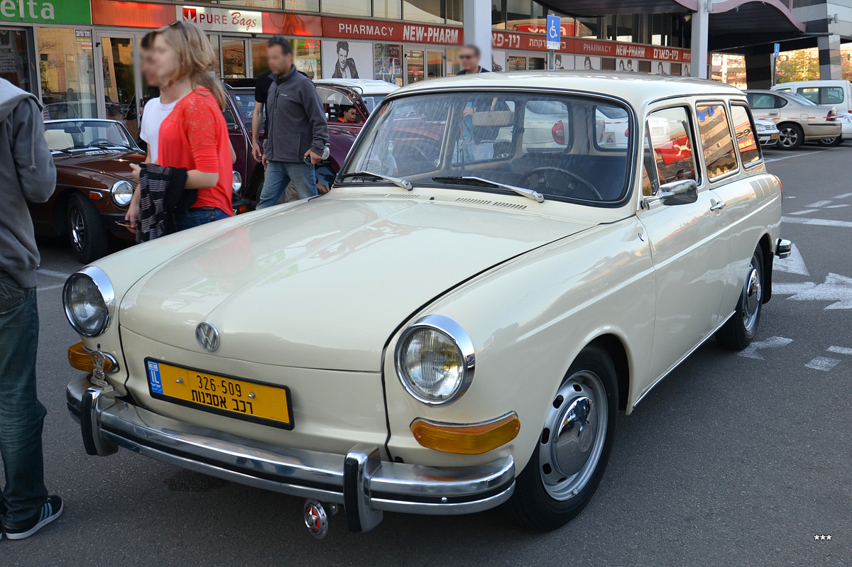 Израиль, № 326-509 — Volkswagen 1500/1600 (Typ 3) '61-73