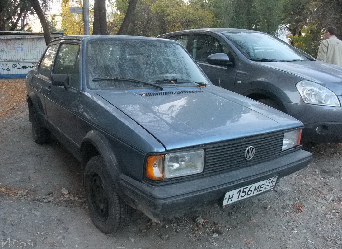 Волгоградская область, № Н 156 МЕ 34 — Volkswagen Jetta Mk1 (Typ 16) '79-84