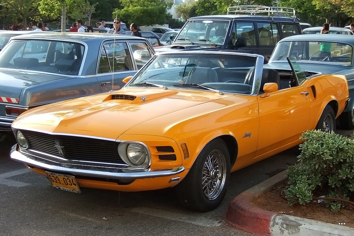 Израиль, № 639-034 — Ford Mustang (1G) '65-73