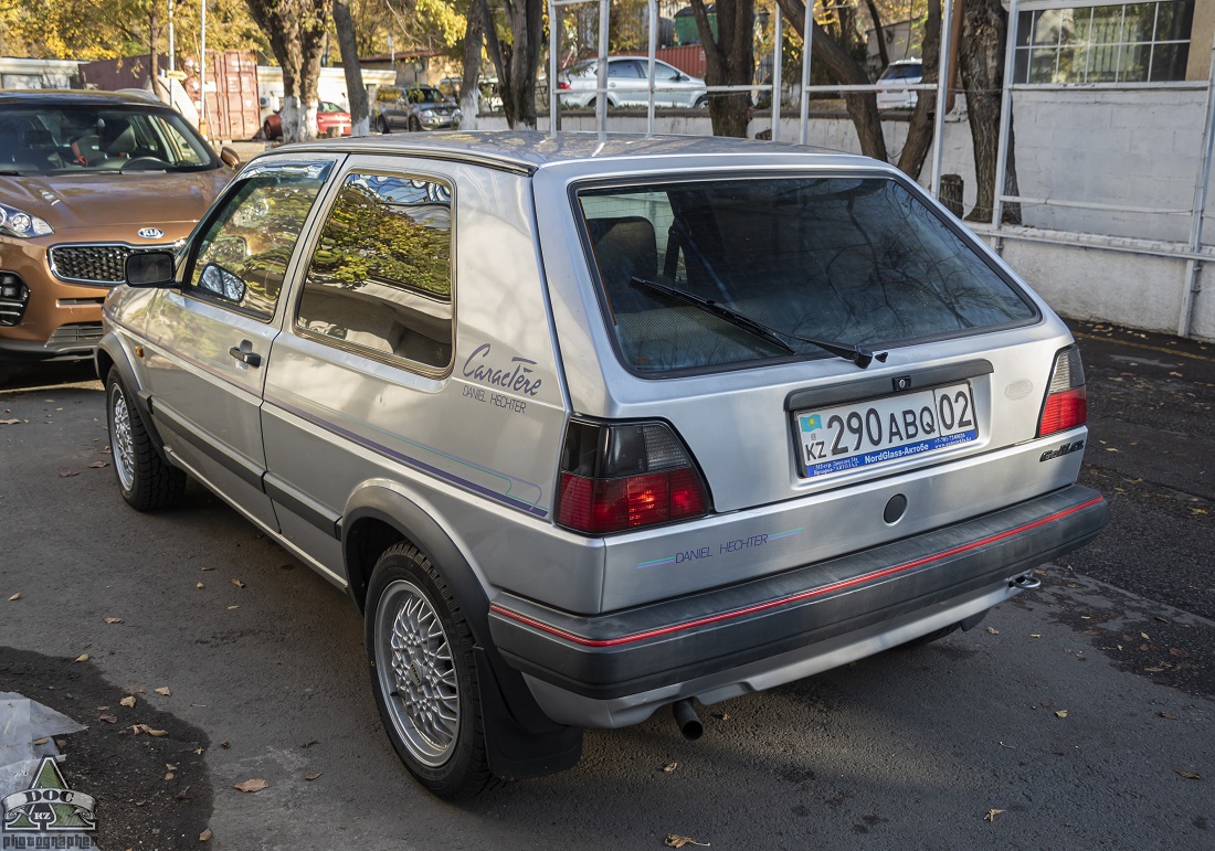 Алматы, № 290 ABQ 02 — Volkswagen Golf (Typ 19) '83-92