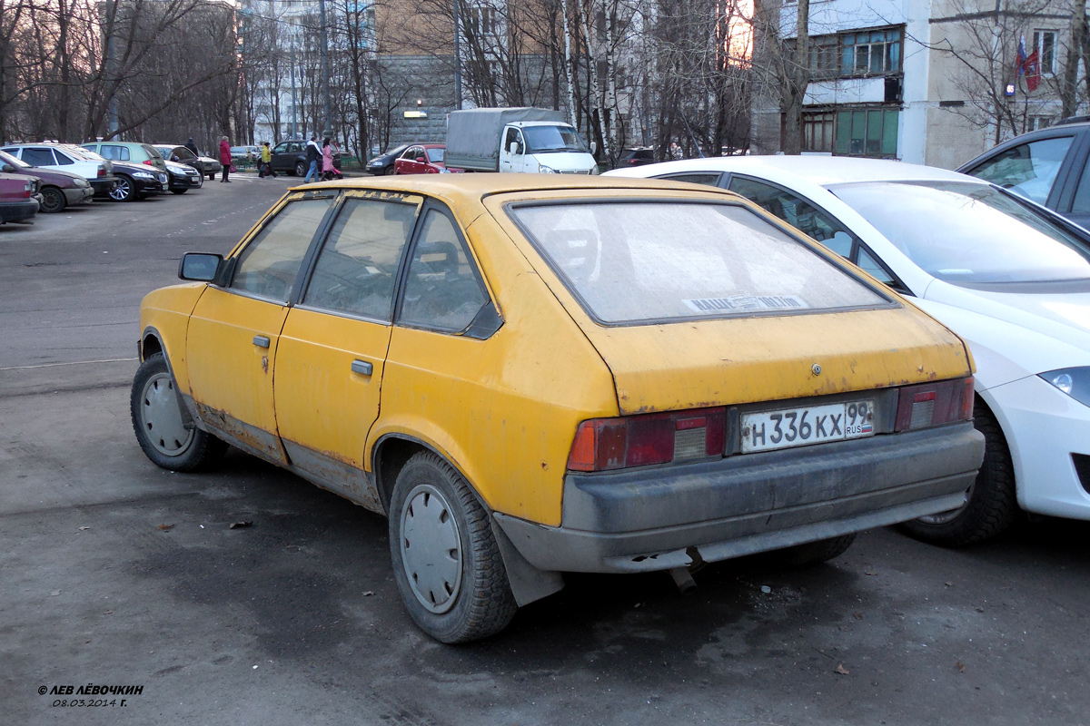 Москва, № Н 336 КХ 99 — Москвич-2141 '86-98