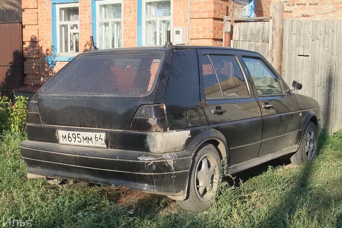 Саратовская область, № М 695 ММ 64 — Volkswagen Golf (Typ 19) '83-92