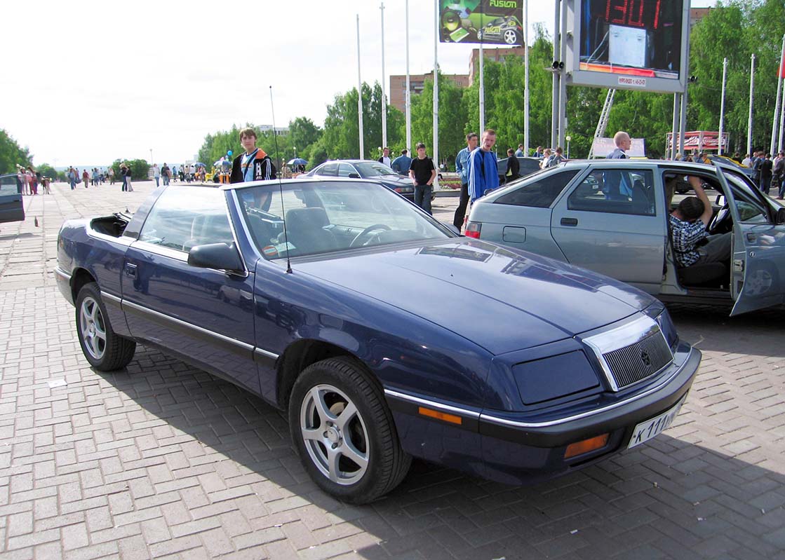 Удмуртия, № К 111 УМ 18 — Chrysler LeBaron Coupe/Convertible (3G) '87-95
