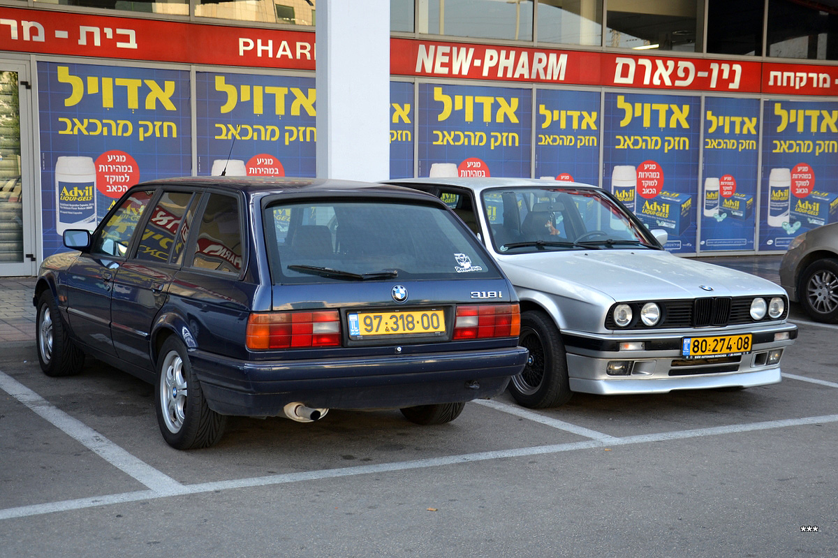 Израиль, № 97-318-00 — BMW 3 Series (E30) '82-94