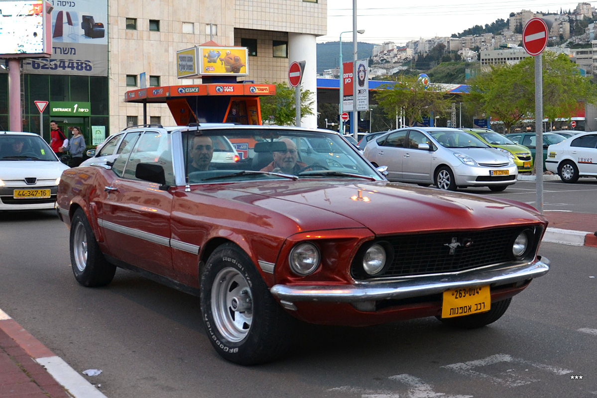 Израиль, № 263-004 — Ford Mustang (1G) '65-73