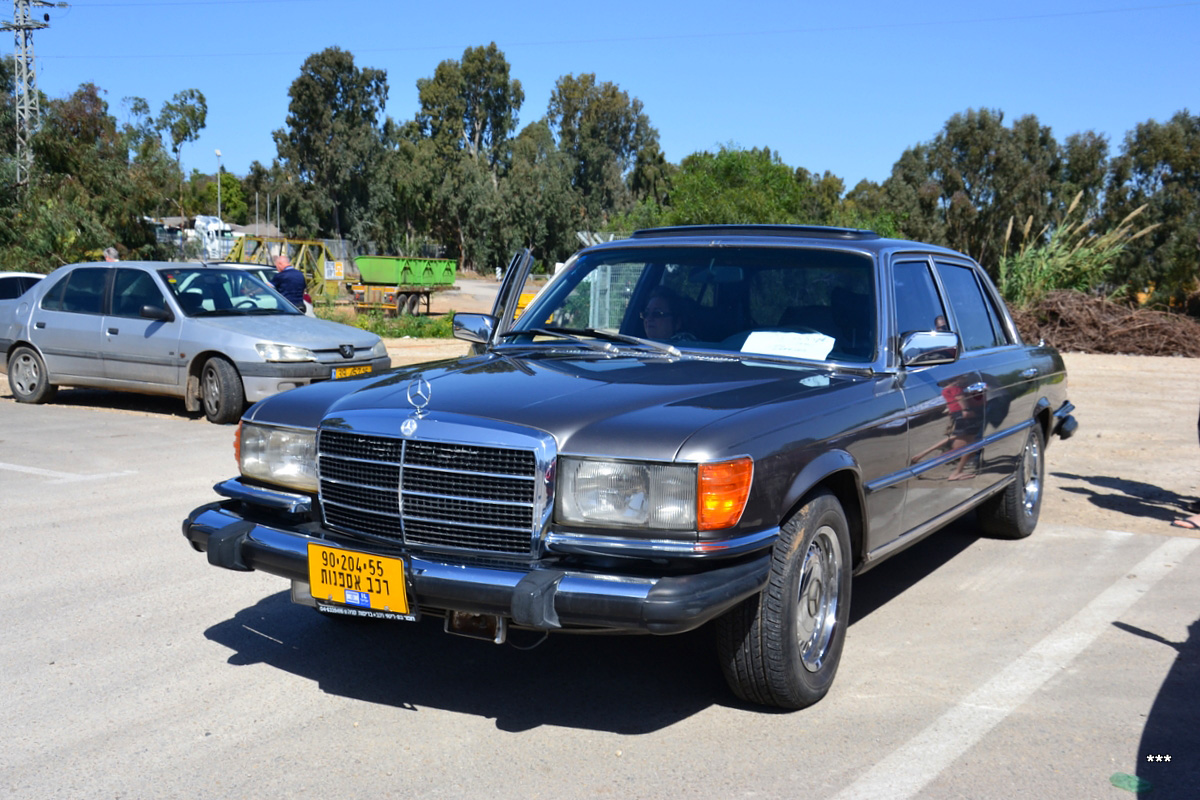 Израиль, № 90-204-55 — Mercedes-Benz (W116) '72-80