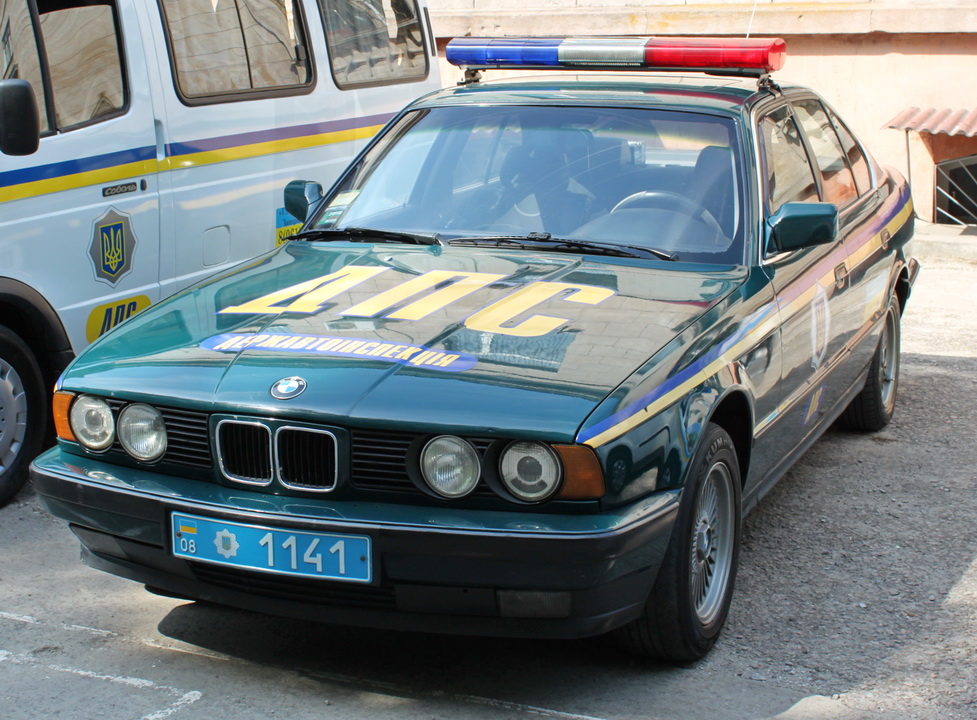 Запорожская область, № 08 1141 — BMW 5 Series (E34) '87-96