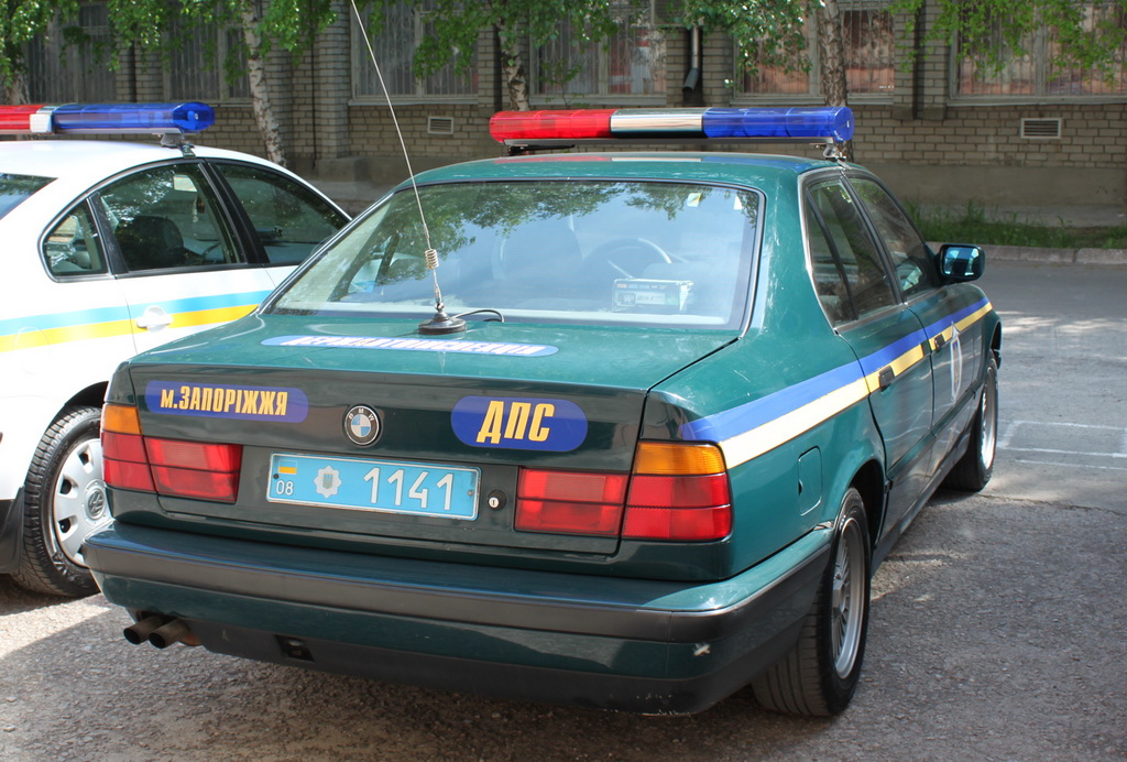 Запорожская область, № 08 1141 — BMW 5 Series (E34) '87-96