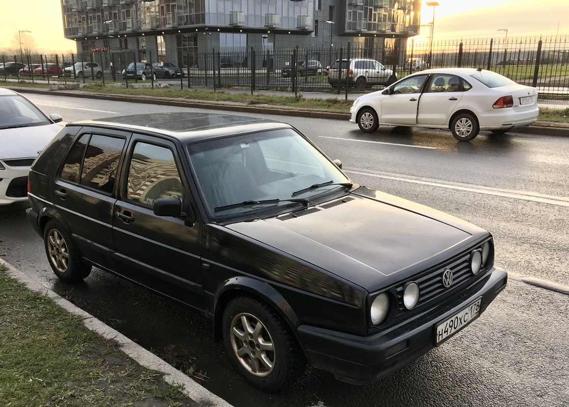Санкт-Петербург, № Н 490 ХС 178 — Volkswagen Golf (Typ 19) '83-92