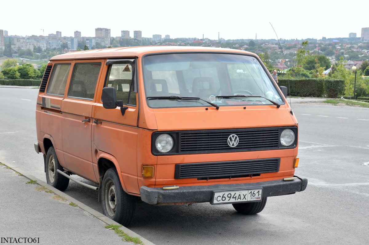 Ростовская область, № С 694 АХ 161 — Volkswagen Typ 2 (Т3) '79-92