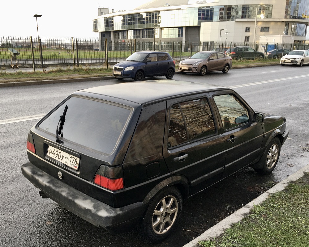 Санкт-Петербург, № Н 490 ХС 178 — Volkswagen Golf (Typ 19) '83-92