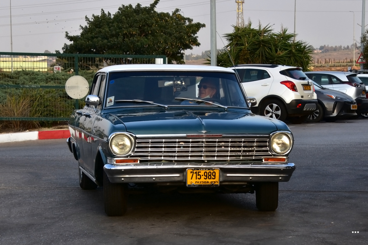Израиль, № 715-989 — Chevrolet Nova (1G) '62-65