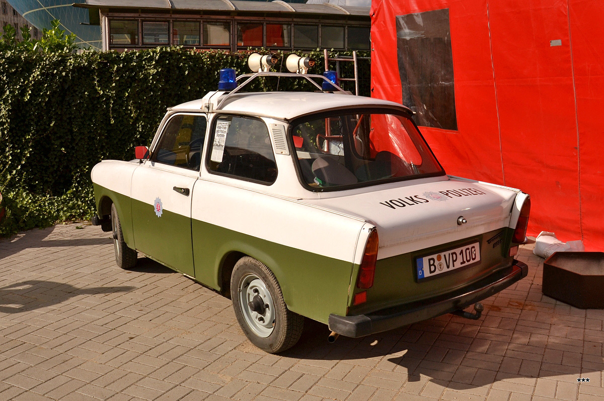 Германия, № B-VP 100 — Trabant 601 (P601) '63-89