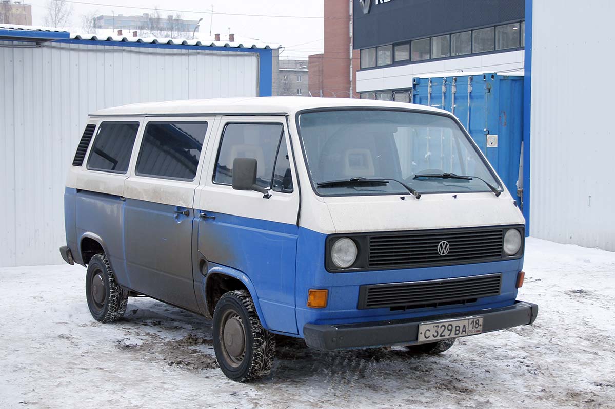 Удмуртия, № С 329 ВА 18 — Volkswagen Typ 2 (Т3) '79-92