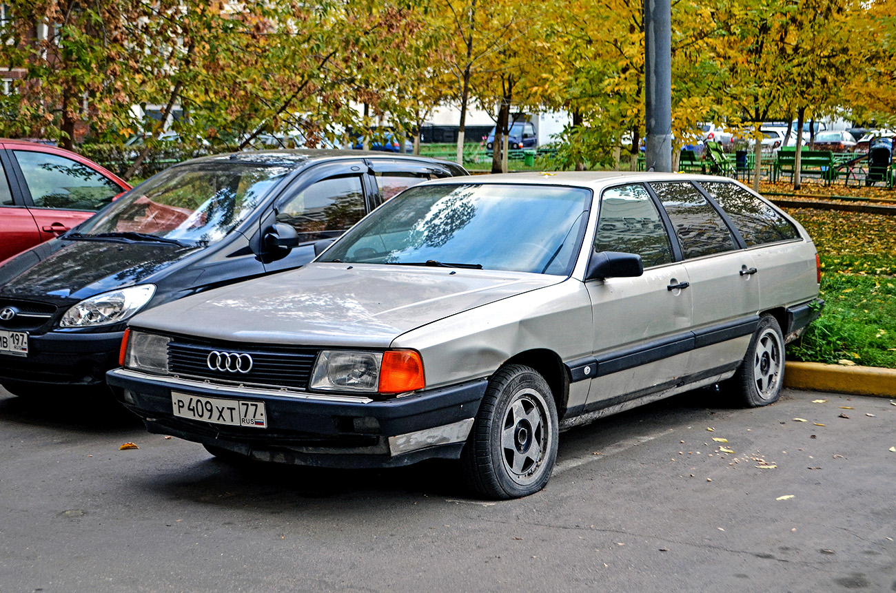 Москва, № Р 409 ХТ 77 — Audi 100 Avant (C3) '82-91