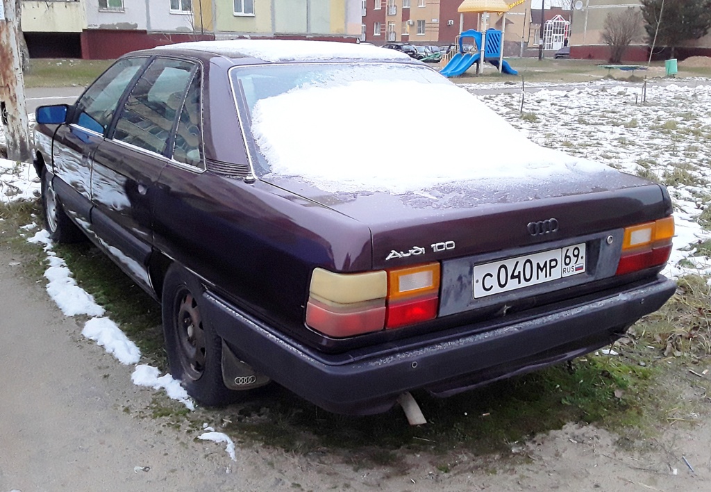 Тверская область, № С 040 МР 69 — Audi 100 (C3) '82-91; Тверская область — Audi
