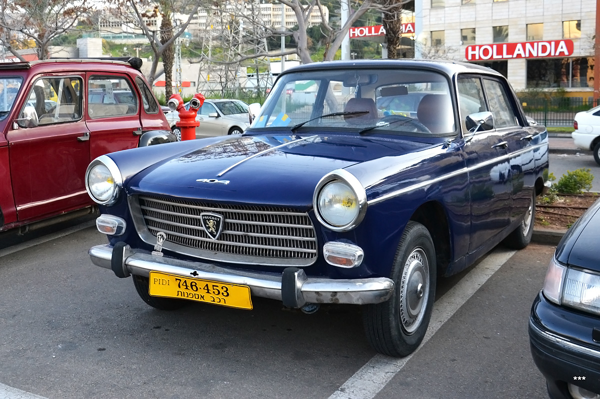 Израиль, № 746-453 — Peugeot 404 '60-75