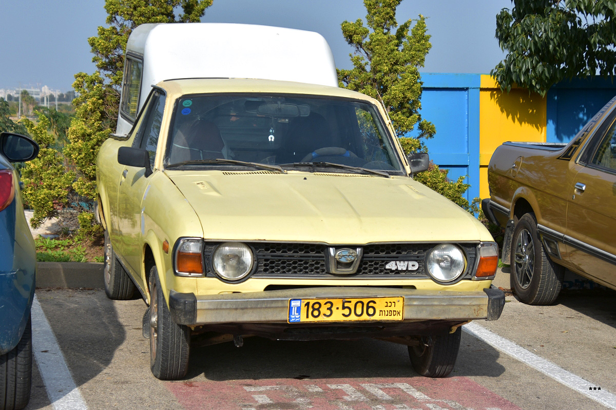 Израиль, № 183-506 — Subaru BRAT (1G) '77-81