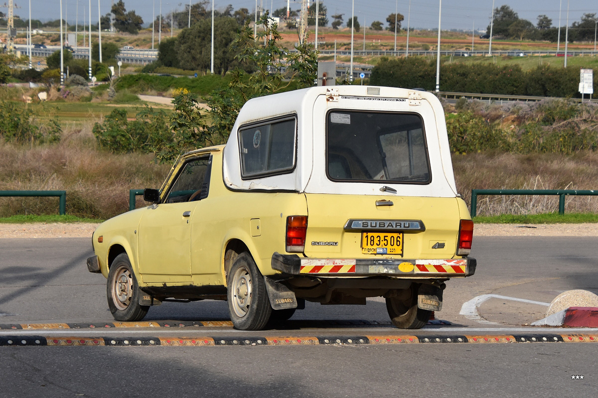 Израиль, № 183-506 — Subaru BRAT (1G) '77-81