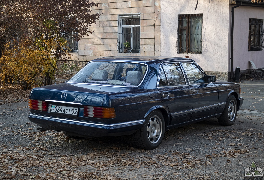 Алматы, № 034 ACI 02 — Mercedes-Benz (W126) '79-91