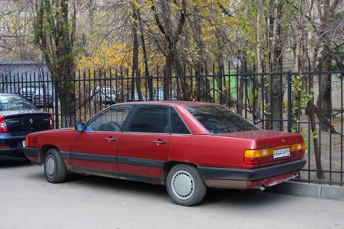 Саратовская область, № Н 644 ХМ 64 — Audi 100 (C3) '82-91
