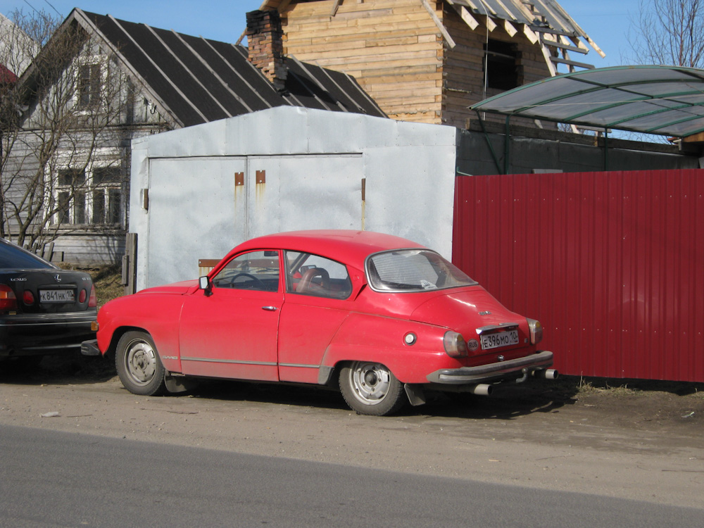 Карелия, № Е 396 МО 10 — Saab 96 '69-78